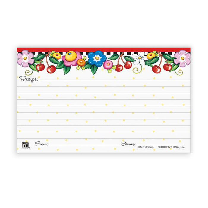 Sweet Cherry Recipe Cards