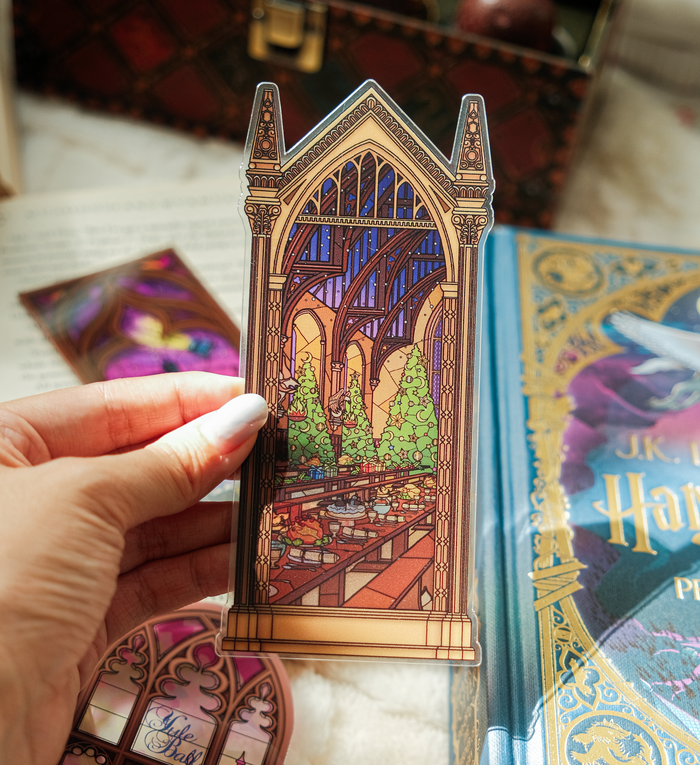 The Great Hall Christmas Bookmark