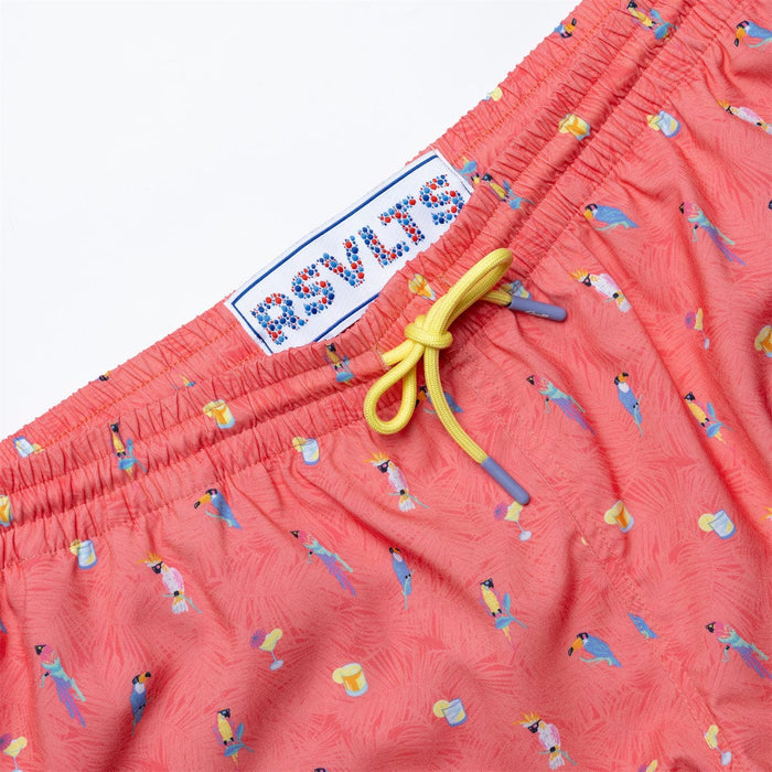 RSVLTS RSVLTS Tropical Flocktails _ Hybrid Shorts