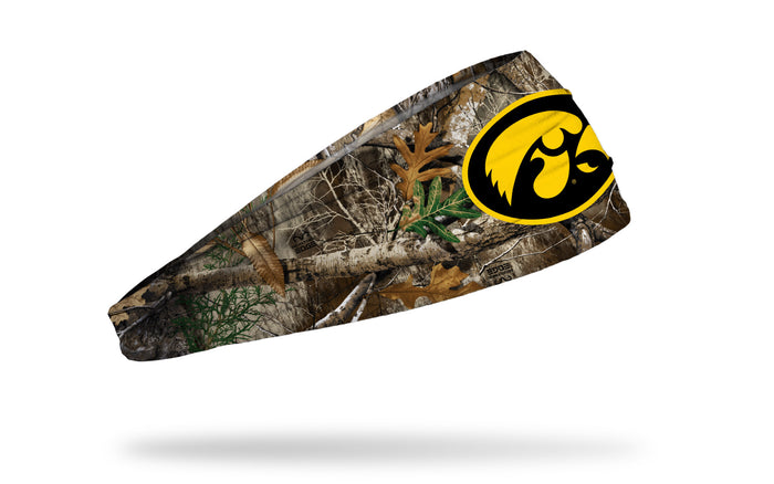 University of Iowa: Realtree Edge Logo Big Bang Lite Headband - View 2
