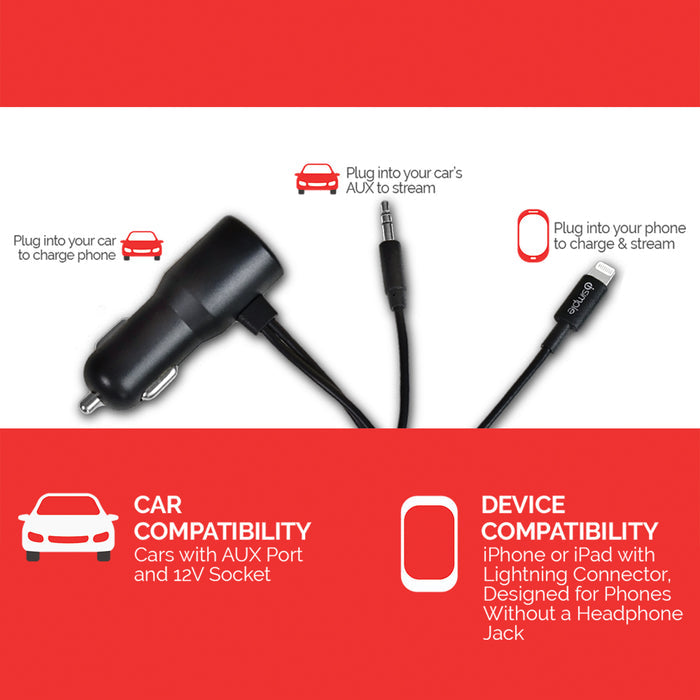 ACIP850 car cigarette adapter