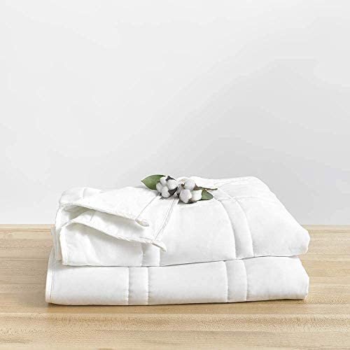 20 lb Full/Queen Comforter, 90x90 in. / Pebble White