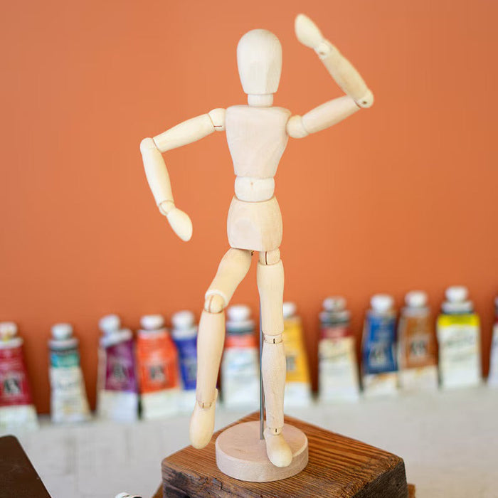 Wooden Human Artists' Mannequin
