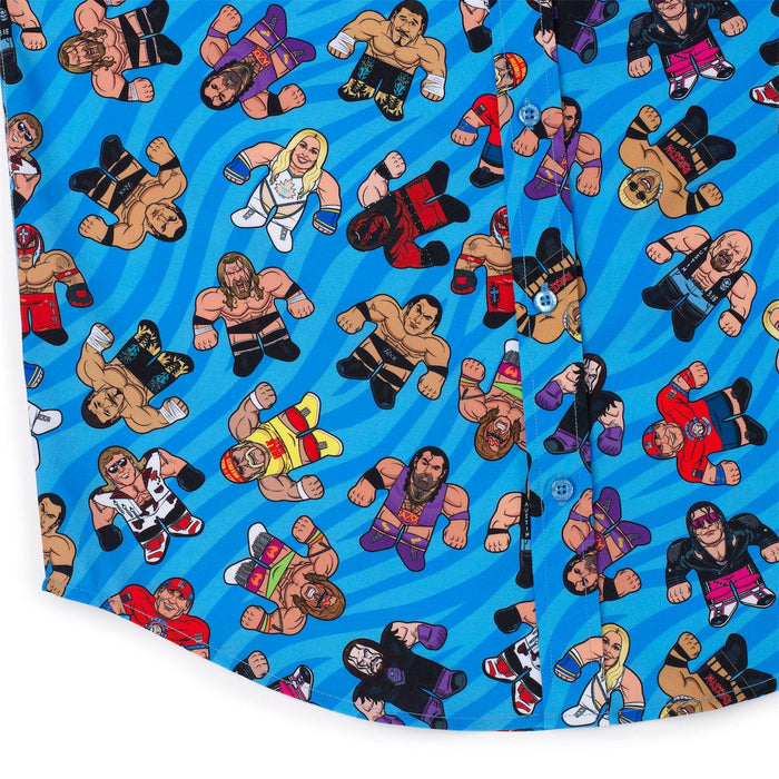 RSVLTS WWE WWE "Big Shots Legends" – KUNUFLEX Short Sleeve Shirt WWE "Big Shots Legends" – KUNUFLEX Short Sleeve Shirt