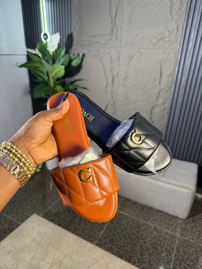 # 0 COACH SLIPPERS
