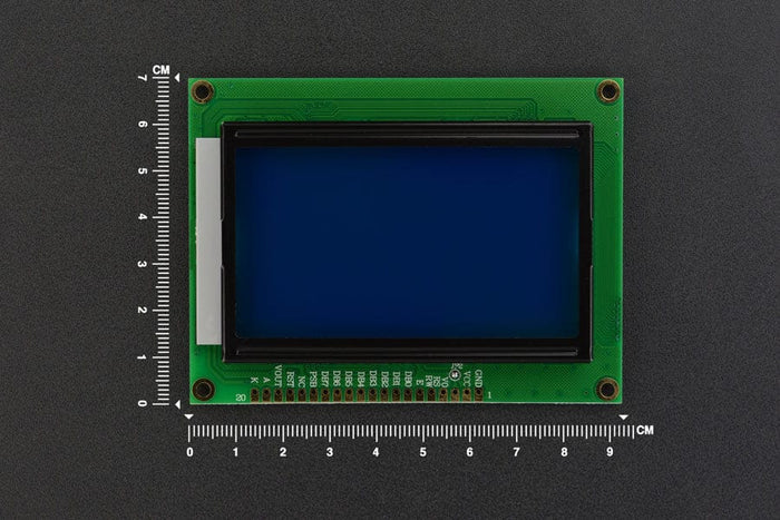 128x64 Graphic LCD [Discontinued] by DFRobot - The Pi Hut