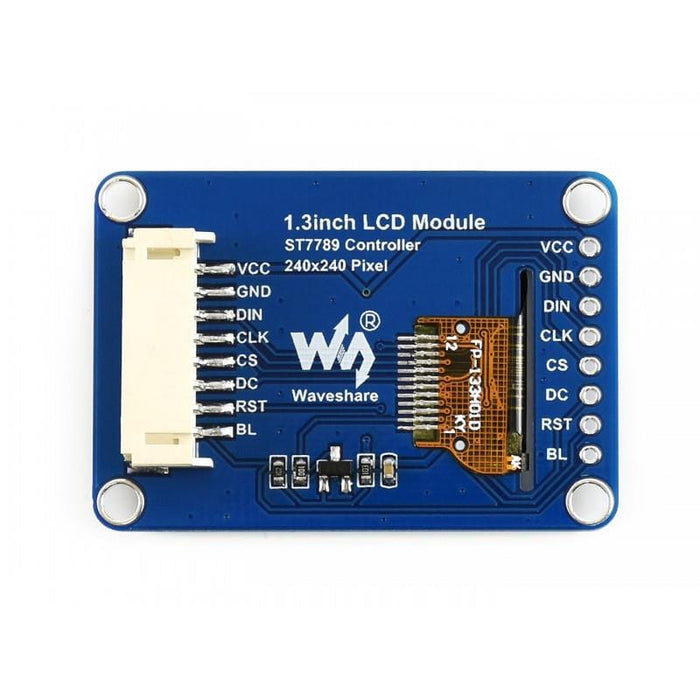 1.3" IPS LCD Display Module (240x240) by Waveshare - The Pi Hut