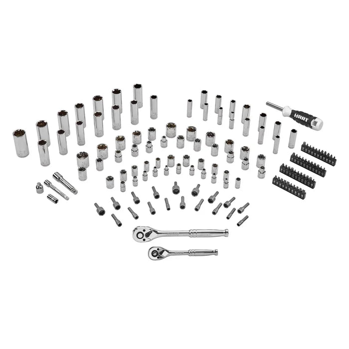 140-Piece 1/4 and 3/8-inch Mechanics Tool Set - Eco Trade Company
