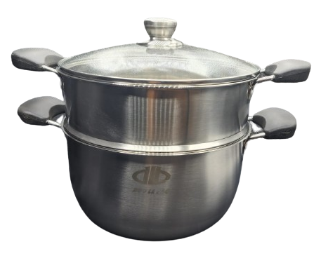 2 Tier Steamer Pot SS
