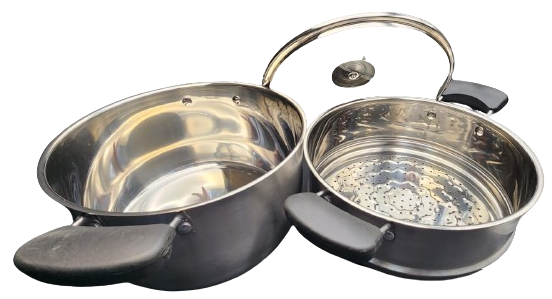2 Tier Steamer Pot SS