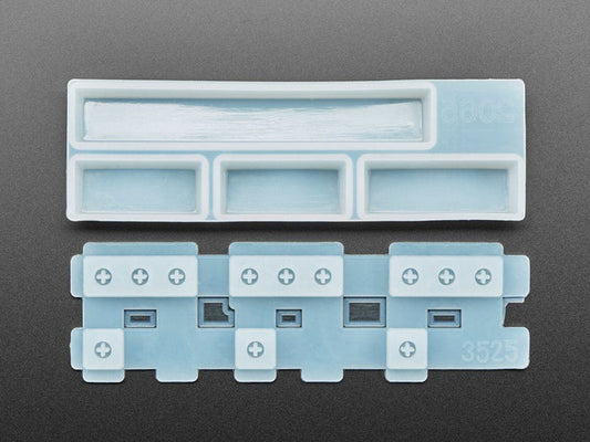 2 x 2.25U, 1 x 2.75U and Space Bar Keycap Mold (MX Compatible Switches) by The Pi Hut - The Pi Hut