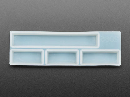 2 x 2.25U, 1 x 2.75U and Space Bar Keycap Mold (MX Compatible Switches) by The Pi Hut - The Pi Hut