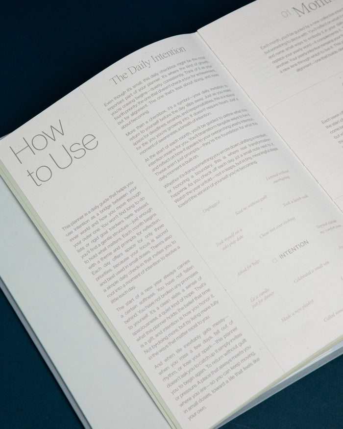 2026 Intentional Planner