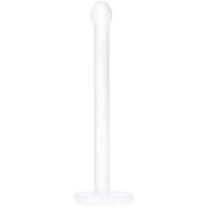 20G Clear Flat Bioplast Nose Retainer