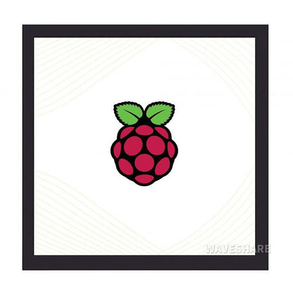 4" IPS Square Capacitive Touchscreen for Raspberry Pi (720x720) by Waveshare - The Pi Hut