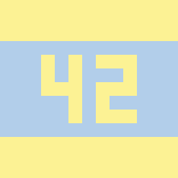 42 Block in 2 sizes 9 inch and 18 inch - PDF Pattern
