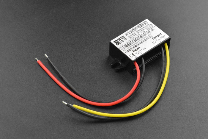 45W DC-DC Converter 9V@5A by DFRobot - The Pi Hut