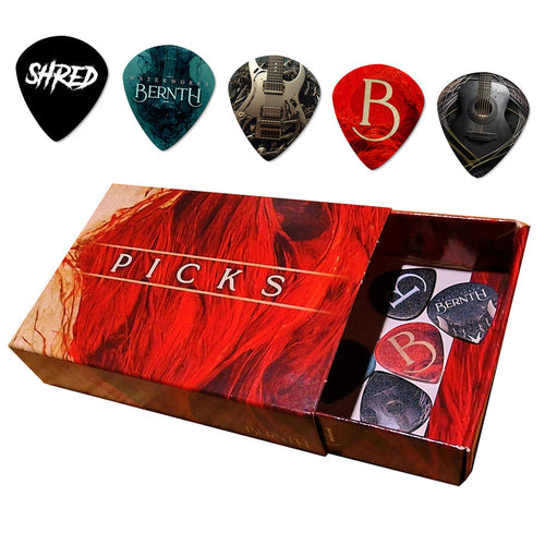5 SIGNATURE PICKS + PICK BOX