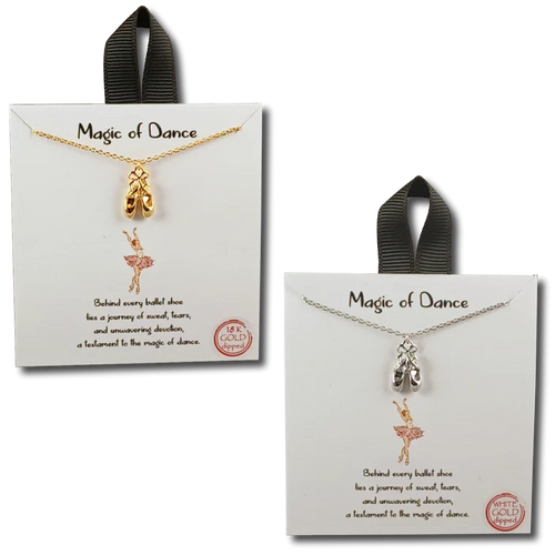 52470 Ballet Shoes Necklace