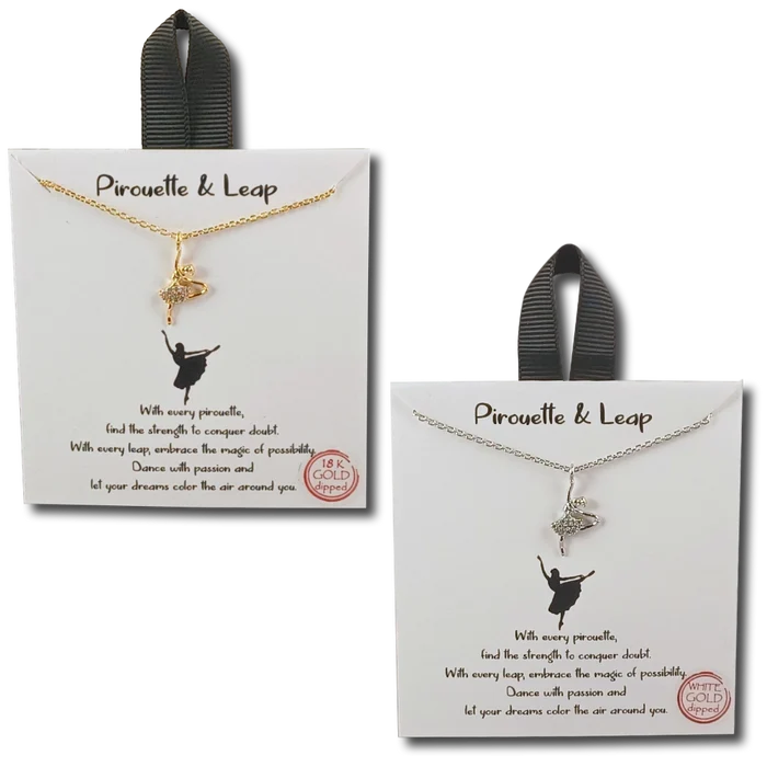 52475 Pirouette And Leap Necklace