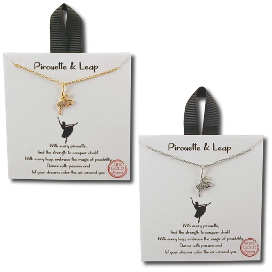 52475 Pirouette And Leap Necklace