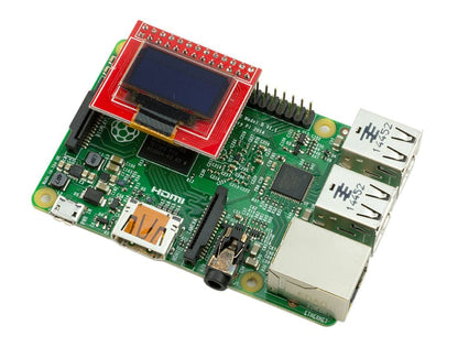 52Pi - 0.96" 128x64 OLED Screen for Raspberry Pi [Discontinued] by 52Pi - The Pi Hut