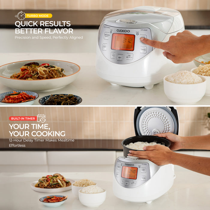 6-Cup Micom Rice Cooker (CR-0632F)