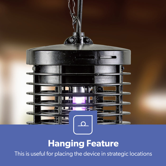 6W UV Electric Insect and Fly Zapper Indoor Bug Killer Lamp