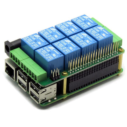 8 Relay Card for Raspberry Pi [discontinued] by Sequent - The Pi Hut
