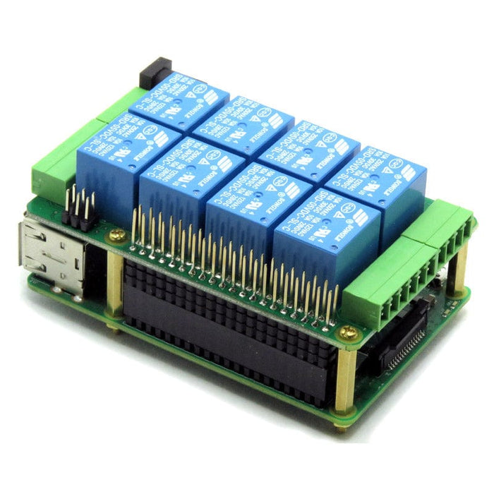 8 Relay Card for Raspberry Pi [discontinued] by Sequent - The Pi Hut