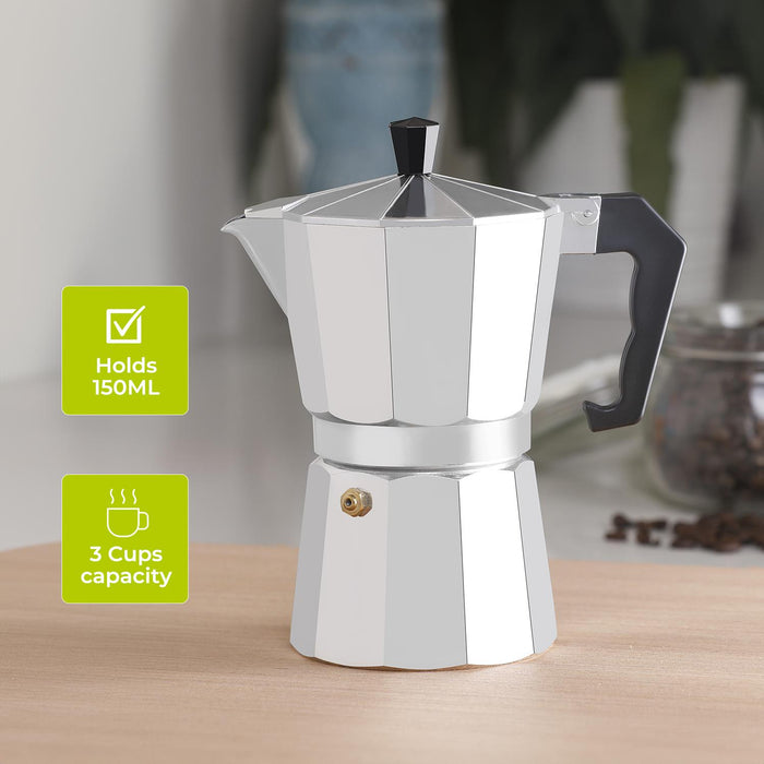9 Cup Stainless Steel Stove Top Percolator Espresso Pot