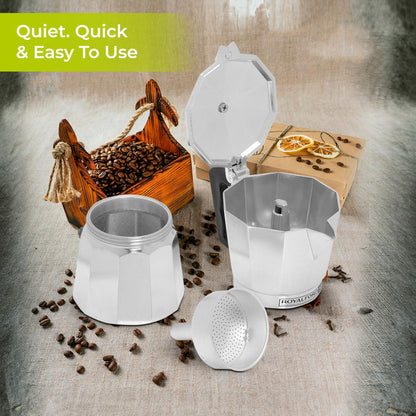 9 Cup Stainless Steel Stove Top Percolator Espresso Pot