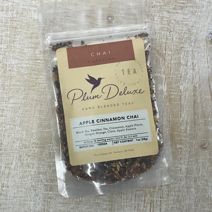 Plum Deluxe Black and Chai Teas