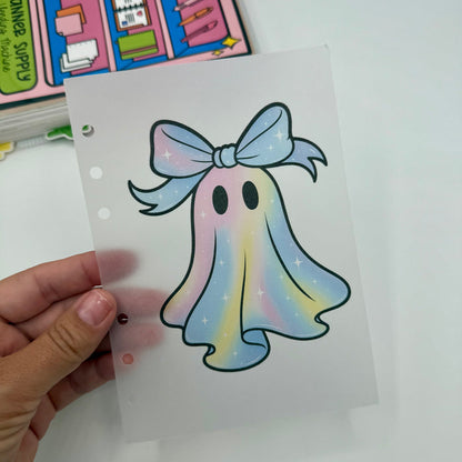 Watercolor Ghost Vellum Dashboard