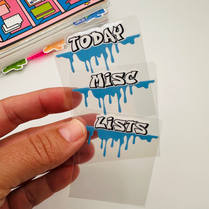 Graffiti Mini Tabs