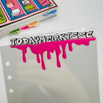 Graffiti Letter Dividers - TOP TABS