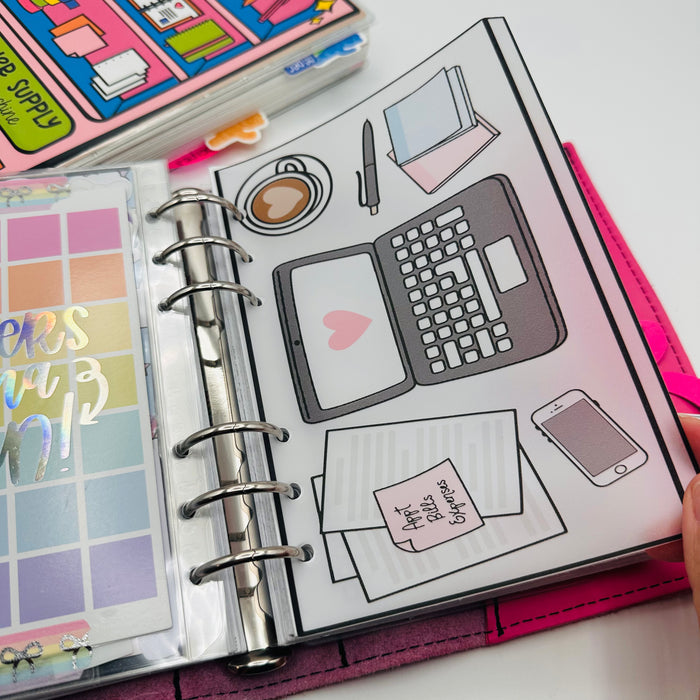 Laptop Desk Flatlay Vellum Dashboard