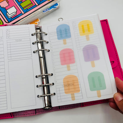 Summer Popsicle Vellum Dashboard