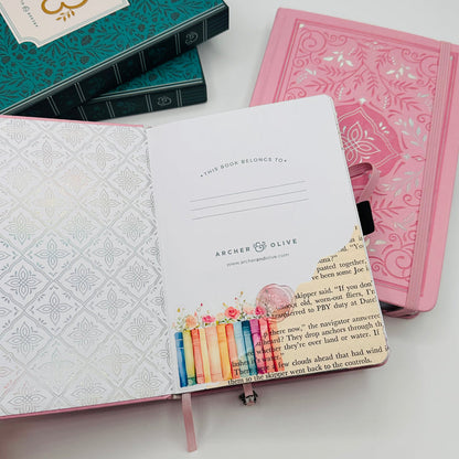 B6 Pre-Setup Reading Journal - TypeA Twin Theme