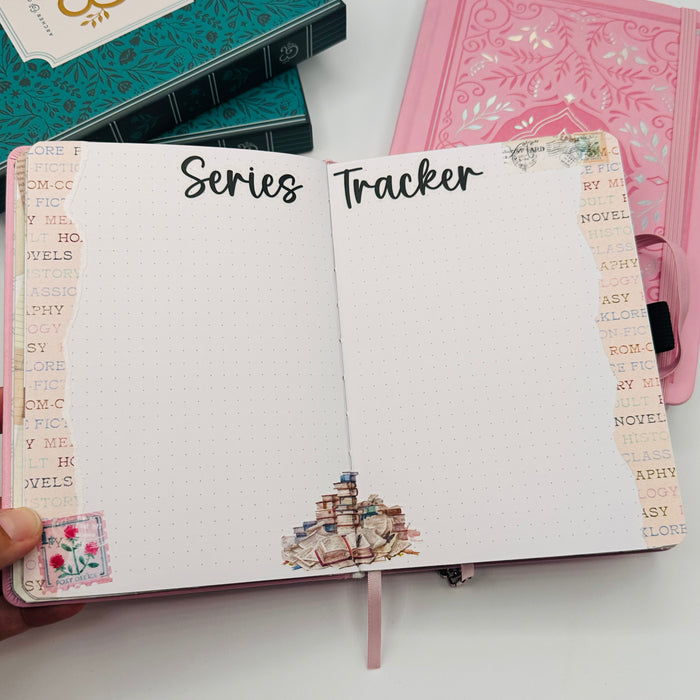 B6 Pre-Setup Reading Journal - TypeA Twin Theme