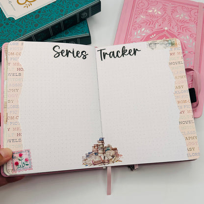 B6 Pre-Setup Reading Journal - TypeA Twin Theme