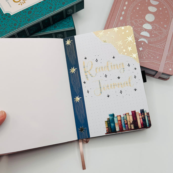 B6 Pre-Setup Reading Journal - Celestial Theme