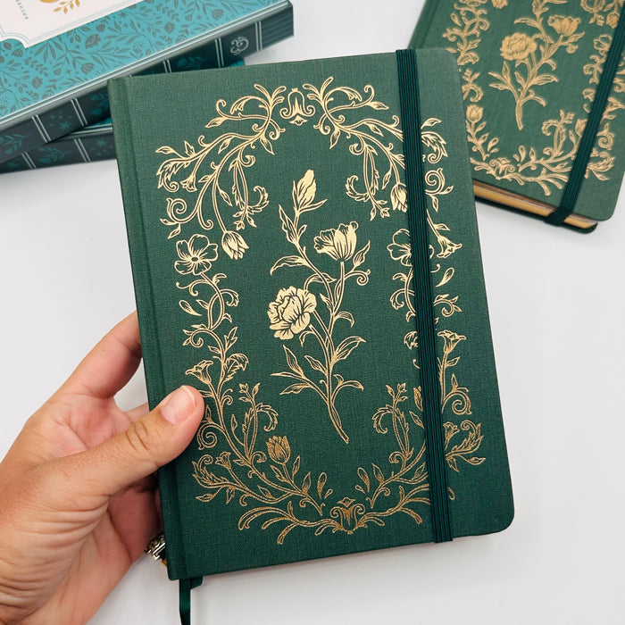 A5 Pre-Setup Reading Journal - Academia Theme