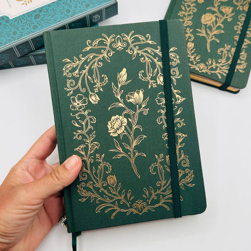 A5 Pre-Setup Reading Journal - Academia Theme
