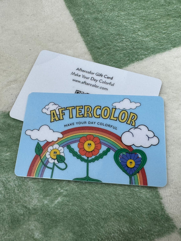 Aftercolor Gift Card (Physical Card)