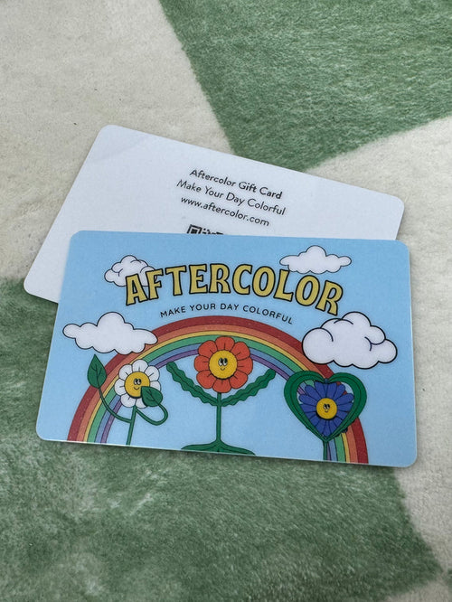 Aftercolor Gift Card (Physical Card)