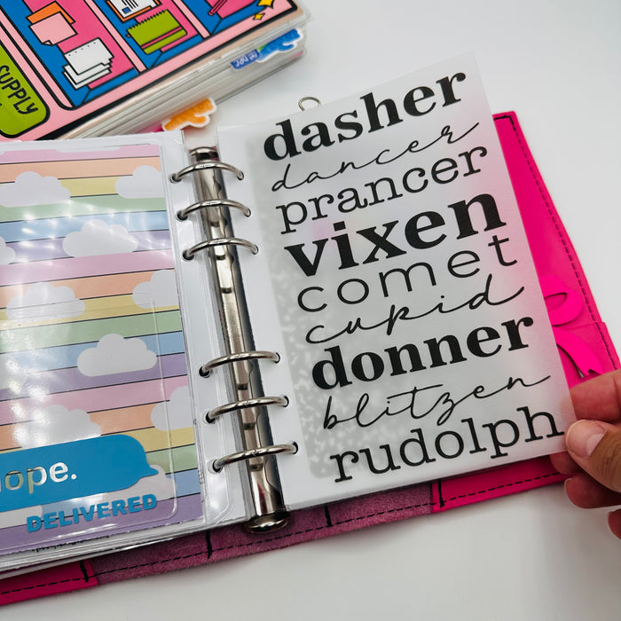 Reindeer Names Vellum Dashboard