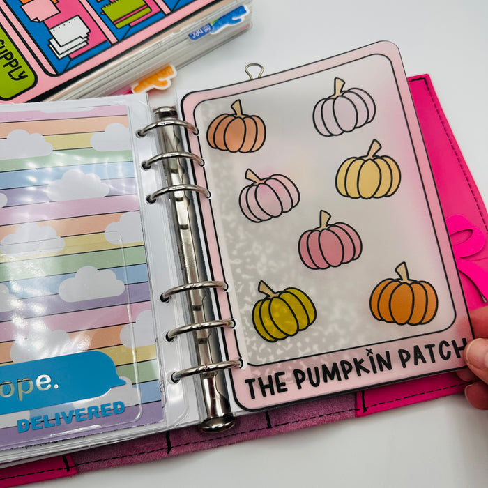 Pumpkin Patch Vellum Dashboard