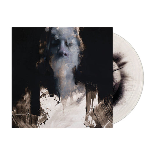 Limited Pressing vinyl from Capsize with an abstract, ghostly face on the cover and a clear with black smoky haze record—ideal for fans of A Reintroduction.