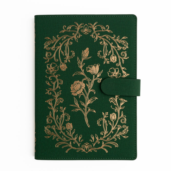 A5 Everyday Deluxe System: Antique Floral - Archer and Olive